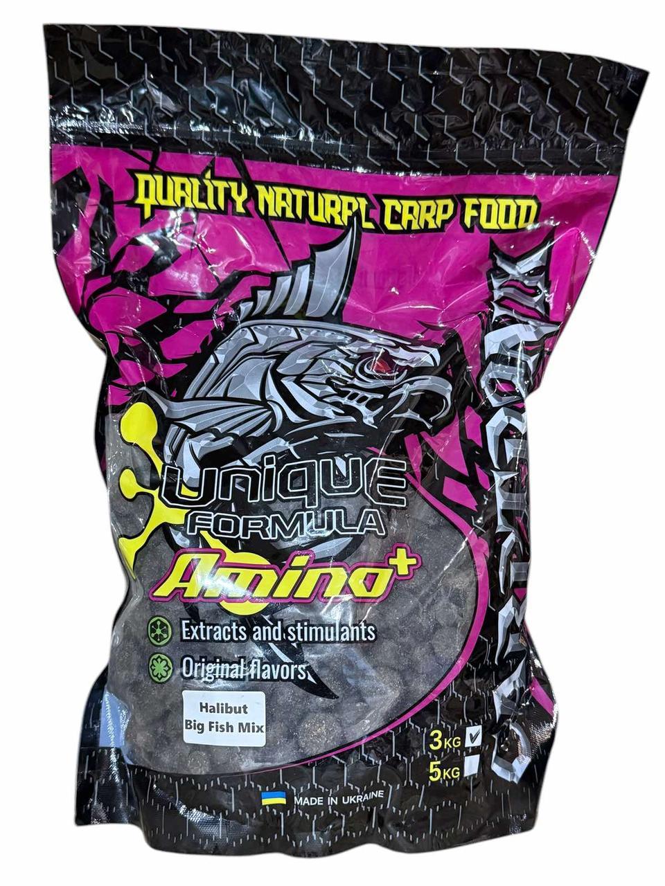 Пеллетс Carptronik Halibut Big Fish Mix 11-20мм, 3 кг (палтус біг фіш мікс),CTPDFHM3, фото 1