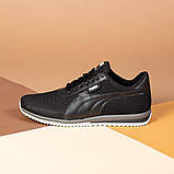 Сітчасті чоловічі кросівки сітка літо чорні, літні текстильні кросівки тканинні легкі, фото 4