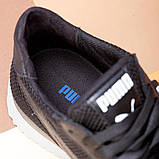 Сітчасті чоловічі кросівки сітка літо чорні, літні текстильні кросівки тканинні легкі, фото 5