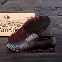 Чоловічі шкіряні літні туфлі