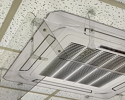 Екран на кондиціонер стельовий ДАКП 600 60-70 см (Акрил 3 мм)