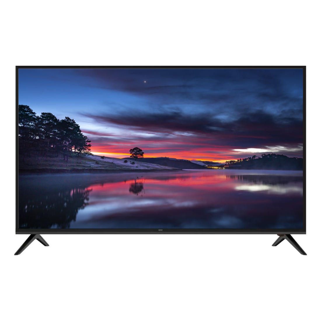 Телевізор смарт KIVI 55" I Android 15 120 Гц/Smart TV/DVB/T2/FullHD/USB/ (1980x1080) блютуз пульт
