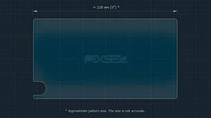 Захисне гібридне скло на монітор 10.3" 9H TOYOTA HILUX 2024 -