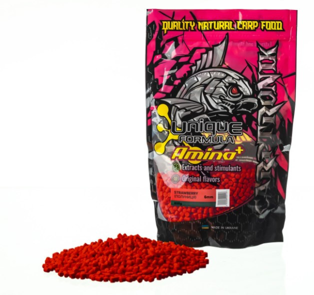 Пеллетс Carptronik 11мм Strawberry (полуниця), 800г,CTPSTR11, фото 1