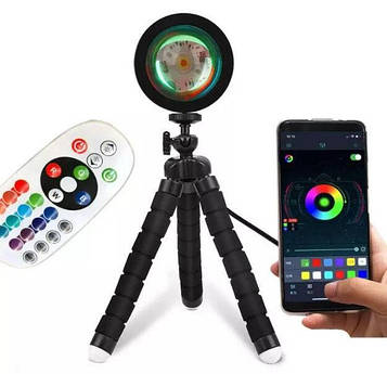 Світильник проектор Tripod 16 colors з пультом Штатив 16 кольорів проектор світловий з пультом дистанційного