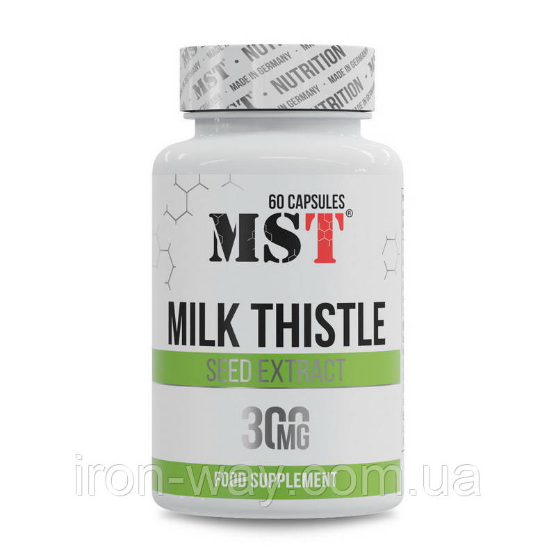 MST Milk Thistle Seed Extract 300 mg (60 caps), фото 1