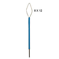 Насадка електрод 0,8мм ромб  8х12 для діатермокоагулятора  ДТС 03С, ДТС 03Х, 1шт.