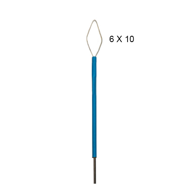 Насадка електрод 0,8мм ромб 6х10 для діатермокоагулятора ДТС 03С, ДТС 03Х, 1шт.