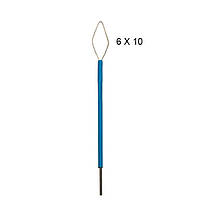 Насадка електрод 0,8мм ромб  6х10 для діатермокоагулятора  ДТС 03С, ДТС 03Х, 1шт.