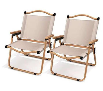 Розкладні крісла KERMIT набір 2шт - туристичні крісла для пікніка | Oxford 600D | Кемпінгові меблі з