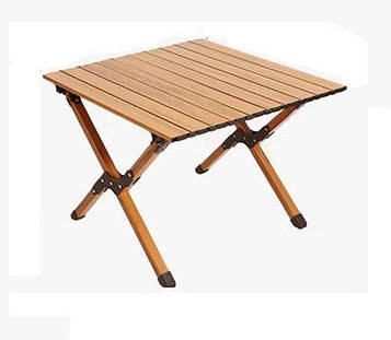 Розкладний стіл SpringFun S 60×45×60см - кемпінговий портативний стіл для туризму Металевий каркас 30кг Садові