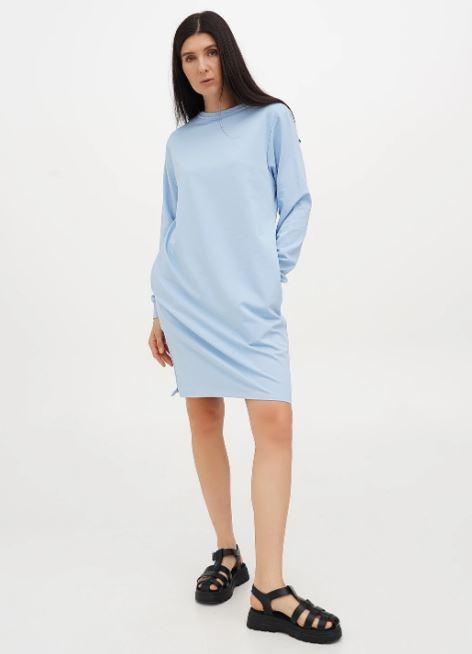 Сукня-світшот Мальта Ж559/1-13 S Блакитна, фото 1