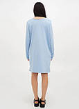 Сукня-світшот Мальта Ж559/1-13 S Блакитна, фото 3