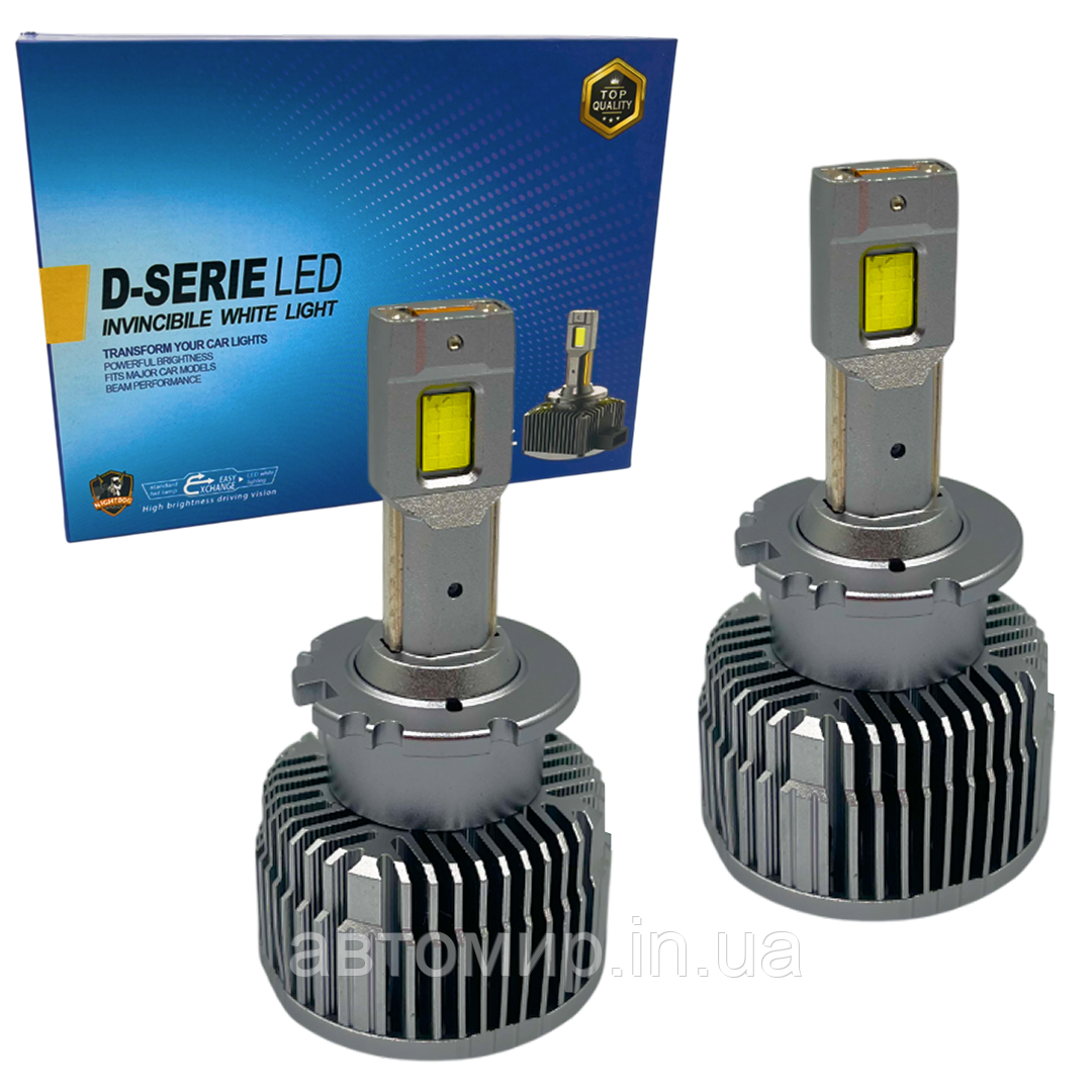 Автомобільна світлодіодна лампа для фар D-SERIE LED D2S 6200K 55W 2 шт комплект