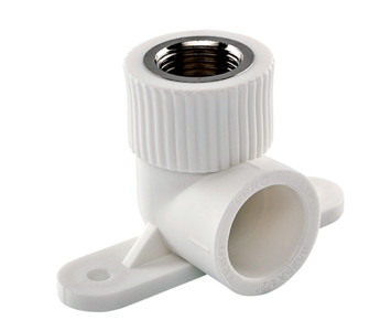 Кут монтажний 20х1/2" РВ поліпропіленовий (білий) Туреччина, фото 1