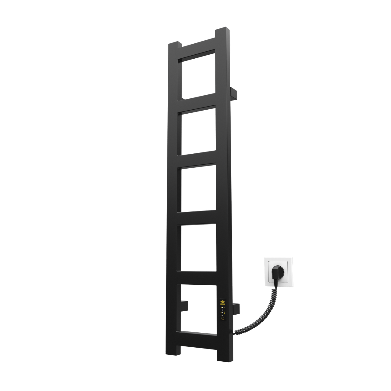 Сушарка для рушників KOSSER Норд 1200х220/6 ER тайм. чорний, фото 1