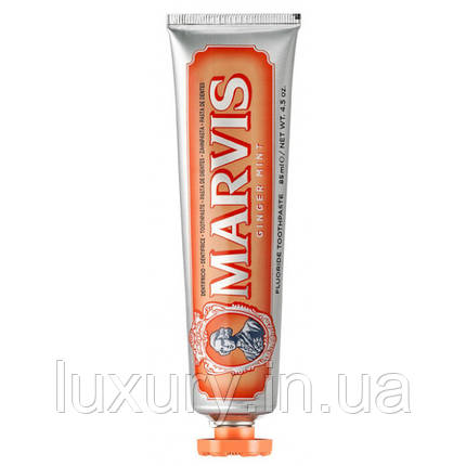 Зубна паста «М'ята та імбир» з ксилітолом Marvis Ginger Mint 85ml, фото 1