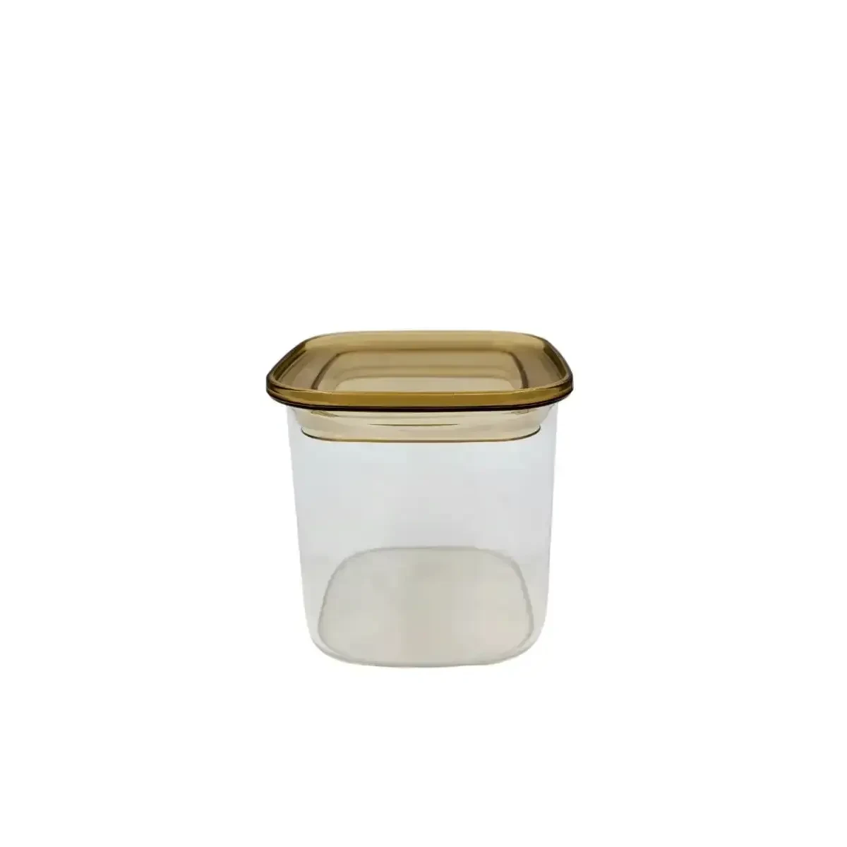 Банка для зберігання Vittora VT-7806 з пластиковою кришкою (прямокутна) 600 мл, фото 1