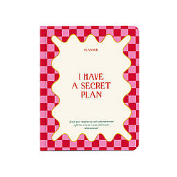 Планер «I HAVE A SECRET PLAN» рожевий
