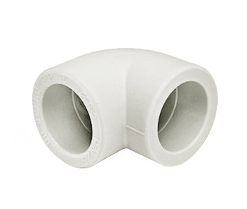 Кут 40х90° поліпропіленовий (білий) Туреччина, фото 1