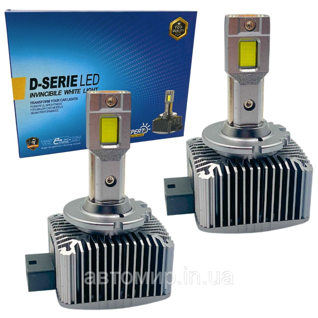 Автомобільна світлодіодна лампа для фар D-SERIE LED D1S 6200K 55W 2 шт комплект