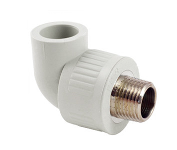 Кут 20х1/2" РН поліпропіленовий (білий) Туреччина, фото 1