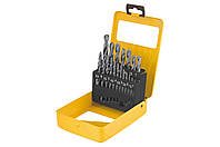 Набор сверл по металлу Mastertool 19 шт. (1-10 мм) бокс (11-0119)