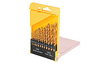 Набор сверл по металлу Mastertool 13 шт. (2-8 мм) титан (11-0413)