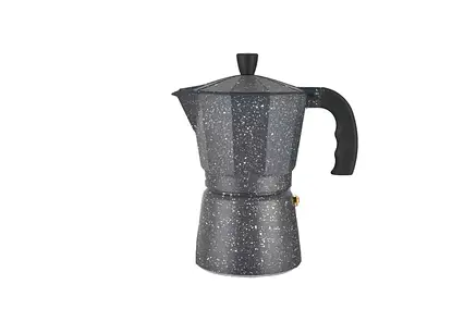 Кофеварка гейзерна GU-1002-6 Lugano 6 чашок 300 мл. (Алюм) GUSTO