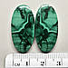 Малахіт – кабошон натуральний камінь для виготовлення прикрас 53 ct, фото 6
