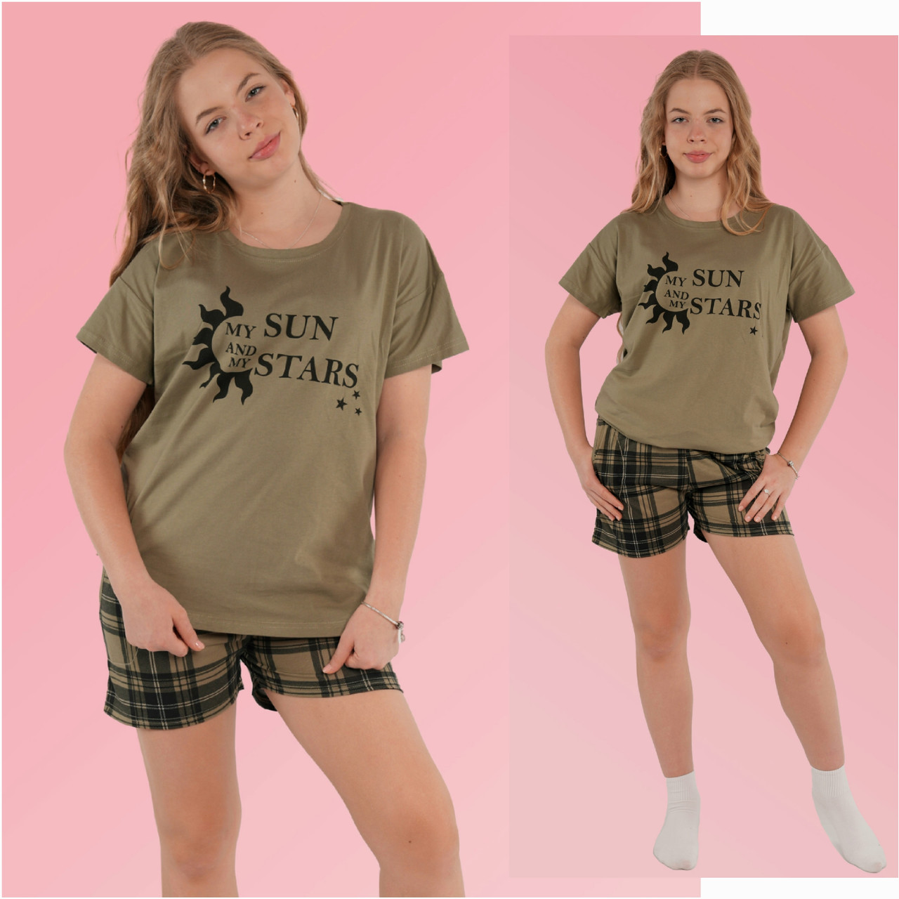 Пижама з шортами. Pigamoni, фото 1