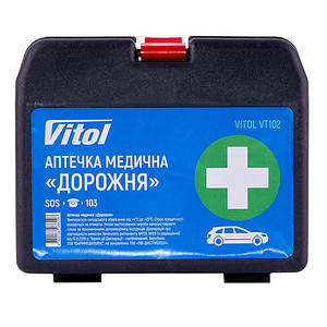 Аптечка атомобільна медична "Дорожня" VITOL