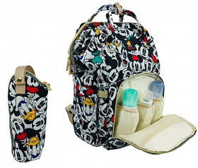 Сумка-рюкзак для мами Disney Baby GO 2 в 1 + сумка+USB+карабіни