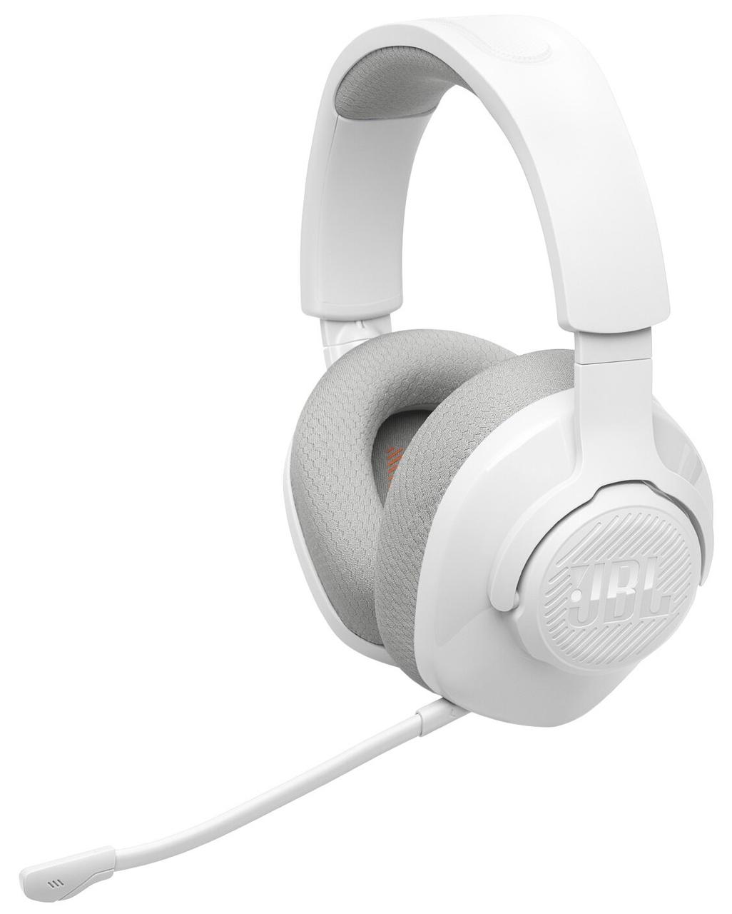 Бездротові навушники-вкладки JBL Quantum 360 Surround Sound White, фото 1