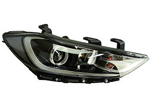 Фара Хюндай Elantra 6 AD (2016-2018) галоген лінзована (електрокоректор) права