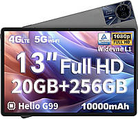 Планшет Teclast T65 Max 13" дюймів 8/256Gb 10000mAh Helio G99 Global Version
