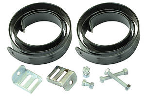 Кріплення циліндричного балона 0,90х30x1000 мм (куточок 2 шт,болт 4 шт,стрічка в обплетенні 2 шт)