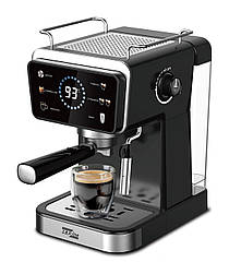 Рожкова кофемашина 2л ESPRESSO COOL (холодне гаряче еспресо) 3000Вт 20Bar Zepline ZP-6802