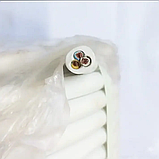 Провід круглий ПВС 3х2.5 мідний бухта 100 метрів білий СКЗ (Слобожанський кабельний завод), фото 3