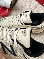 Жіночі кросівки New Balance 9060 Turtledove Нью Беланс 9060 бежеві з чорним замша текстиль демісезон, фото 3