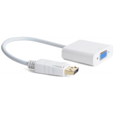 Перехідник DisplayPort to VGA Cablexpert (A-DPM-VGAF-02-W), фото 1