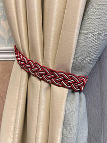 Підхват для штор колір червоний 60 см