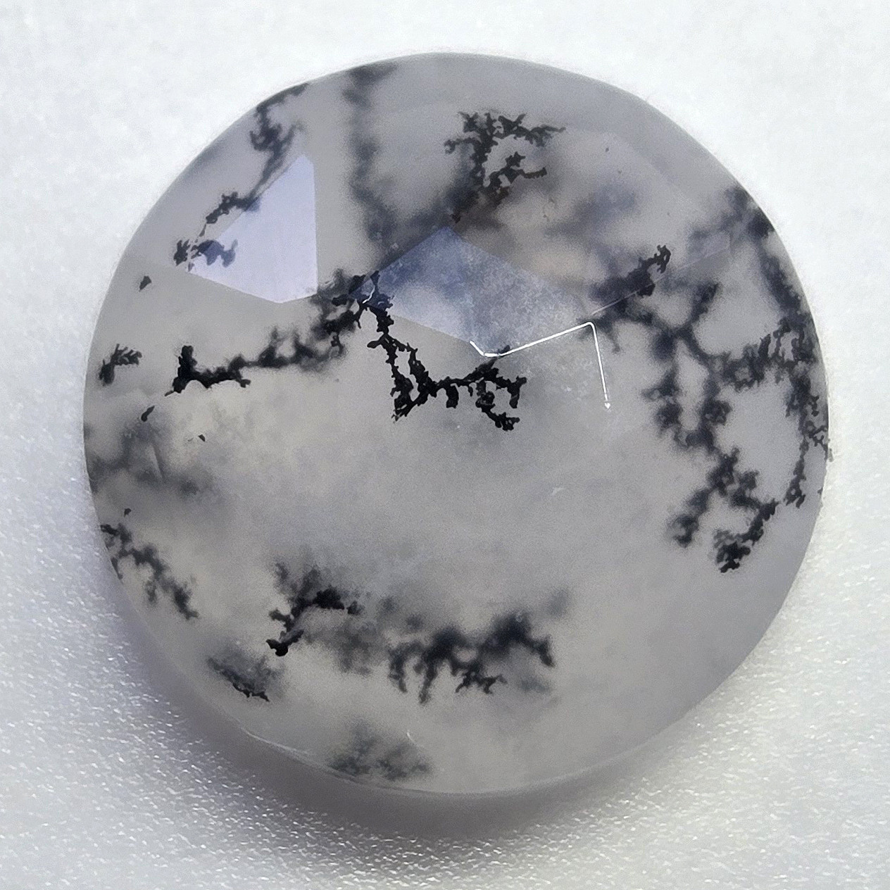 Дендроопал – кабошон натуральний камінь для виготовлення прикрас 2,2-3,2 ct, фото 1