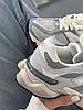 Жіночі кросівки New Balance 9060 Light Grey Нью Беланс 9060 сірі замша текстиль демісезон, фото 7