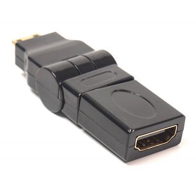 Перехідник mini HDMI AM to HDMI AF PowerPlant (KD00AS1300), фото 1