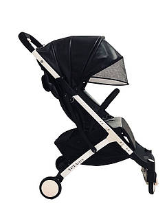 Текстиль змінний для колясок серії Yoya plus колір шкіра еко Чорна 1000159