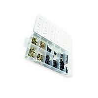 Кріпильна з саморізом набір 170 шт, 4 розміри VVS кліпса