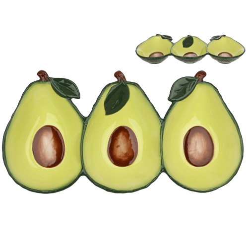 Менажниця керамічна Avocado, 31*16*4см