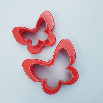 Набір двосторонніх вирубок Метелики — 2 шт.