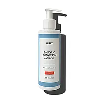 Очищувальний гель для тіла з саліциловою кислотою Hillary Anti-Acne Salicylic Body Wash , 200 мл